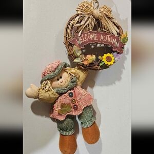 welcome autumn wreath